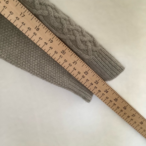 Ralph Lauren Women's Cable Knit Sweater Lambswool & Angora Classic Luxury Sz XS - Picture 6 of 9